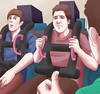 You seem afraid of roller coasters